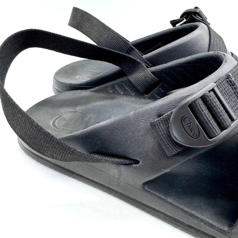 Chaco Chillos‎ Black Sport Slingback Strap Sandals Men's Size 11 Beach Water